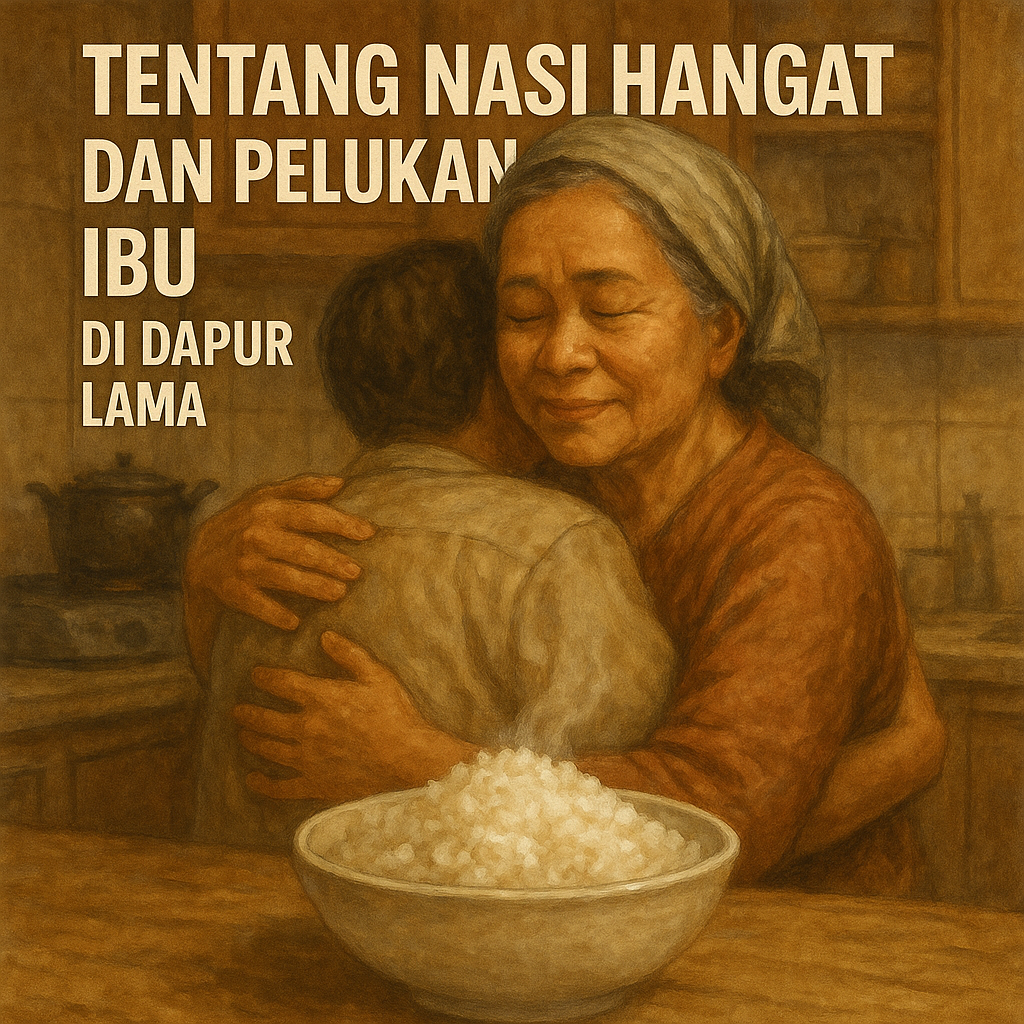 Cerita Kita: Tentang Nasi Hangat dan Pelukan Ibu di Dapur Lama
