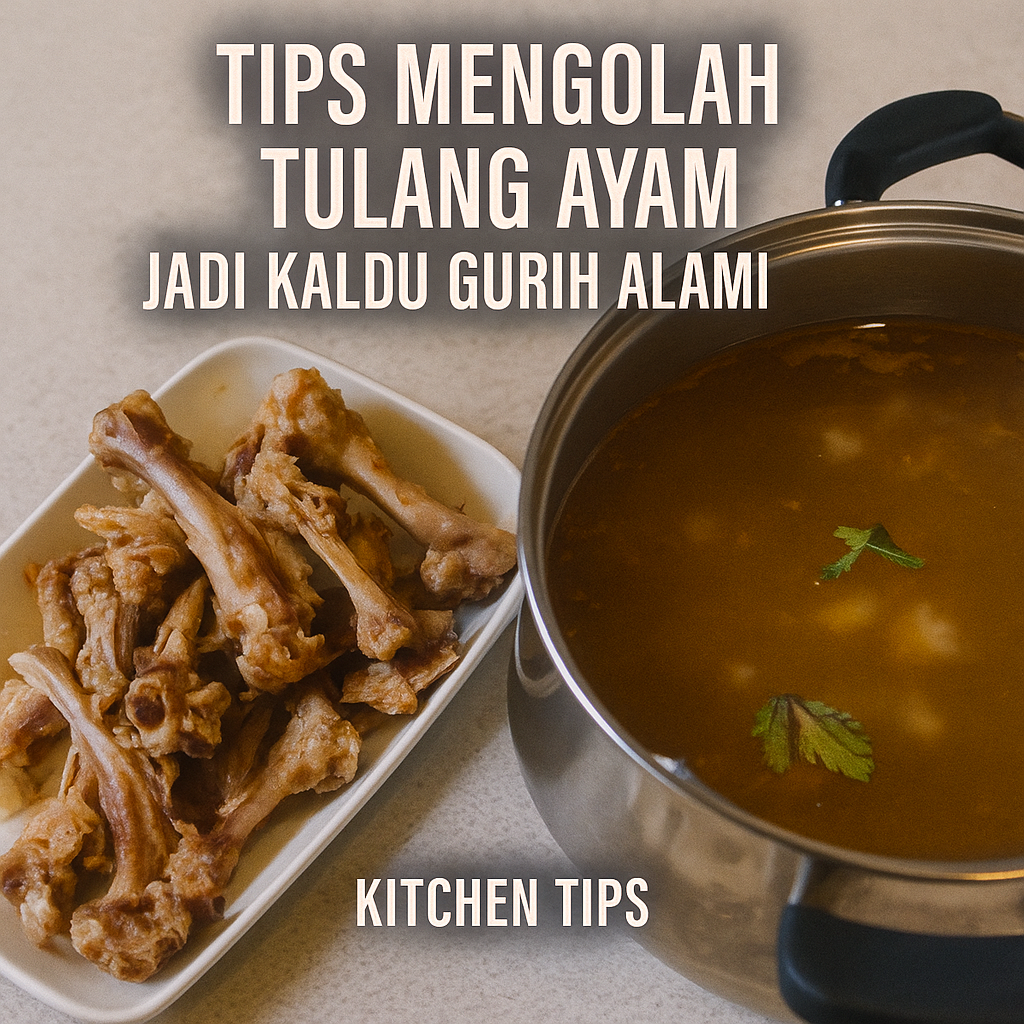 Tips Mengolah Tulang Ayam Jadi Kaldu Gurih Alami