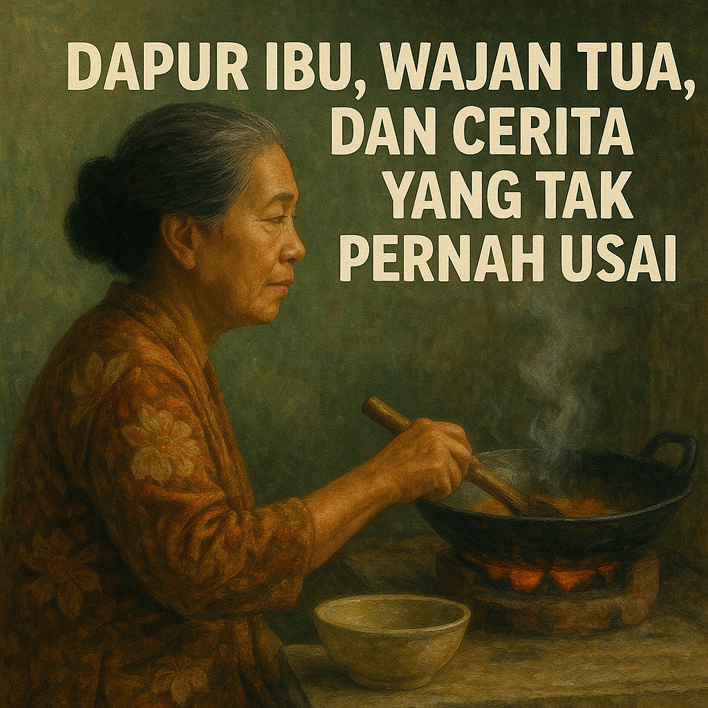 Dapur Ibu, Wajan Tua, dan Cerita yang Tak Pernah Usai