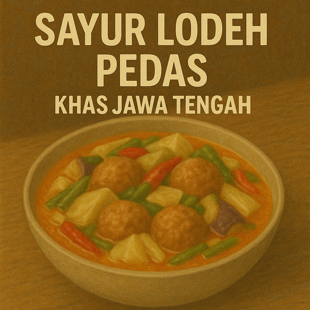 Sayur Lodeh Pedas Khas Jawa Tengah