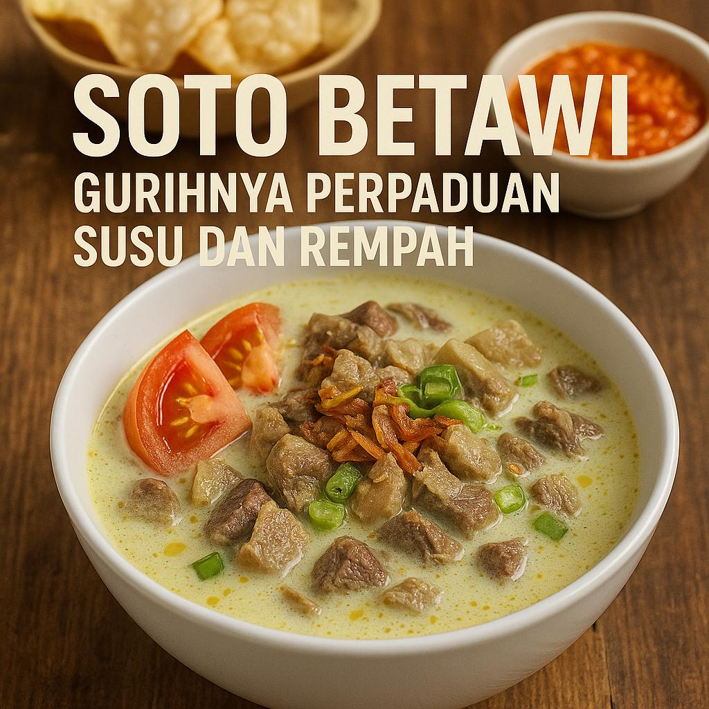 Soto Betawi: Gurihnya Perpaduan Susu dan Rempah