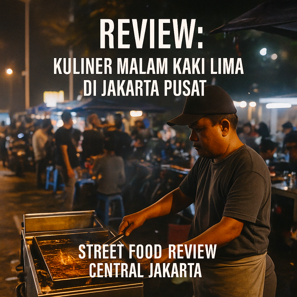 Review: Kuliner Malam Kaki Lima di Jakarta Pusat