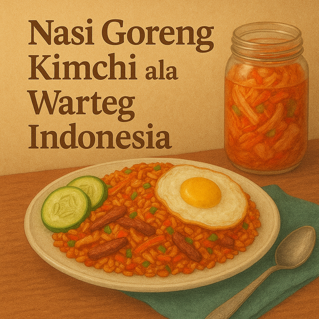 Nasi Goreng Kimchi ala Warteg Indonesia