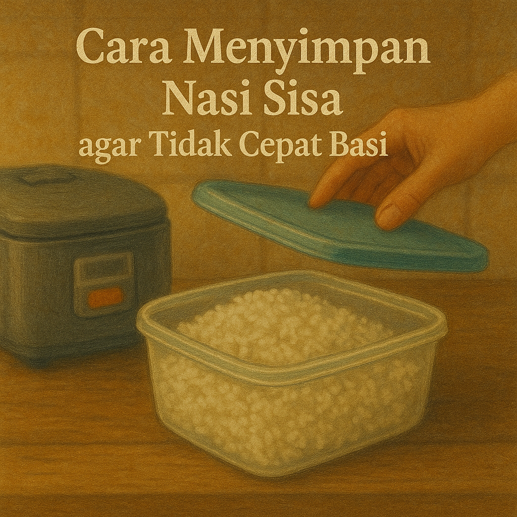 Cara Menyimpan Nasi Sisa agar Tidak Cepat Basi