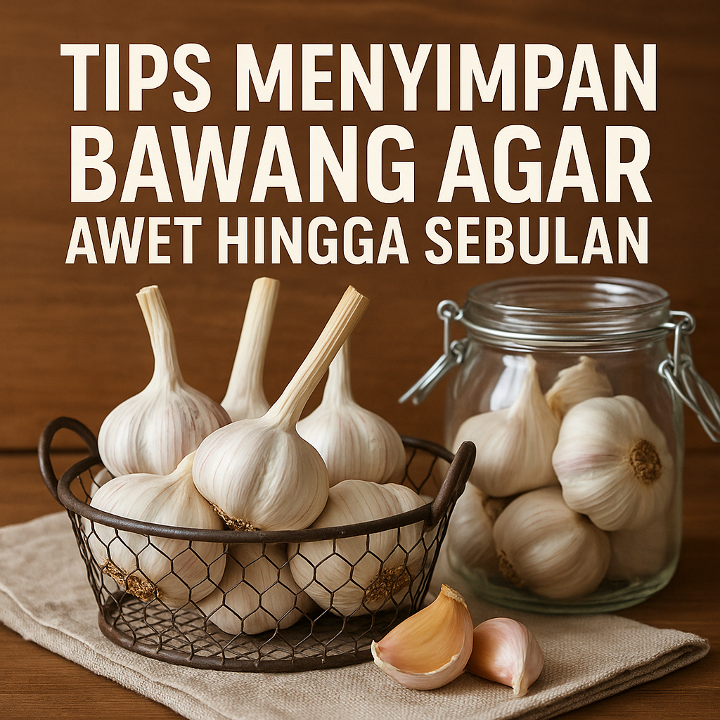 Tips Menyimpan Bawang agar Awet Hingga Sebulan