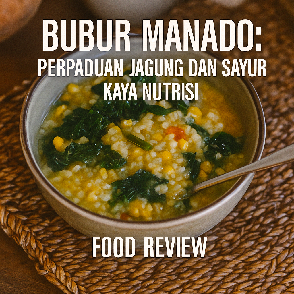 Bubur Manado: Perpaduan Jagung dan Sayur Kaya Nutrisi