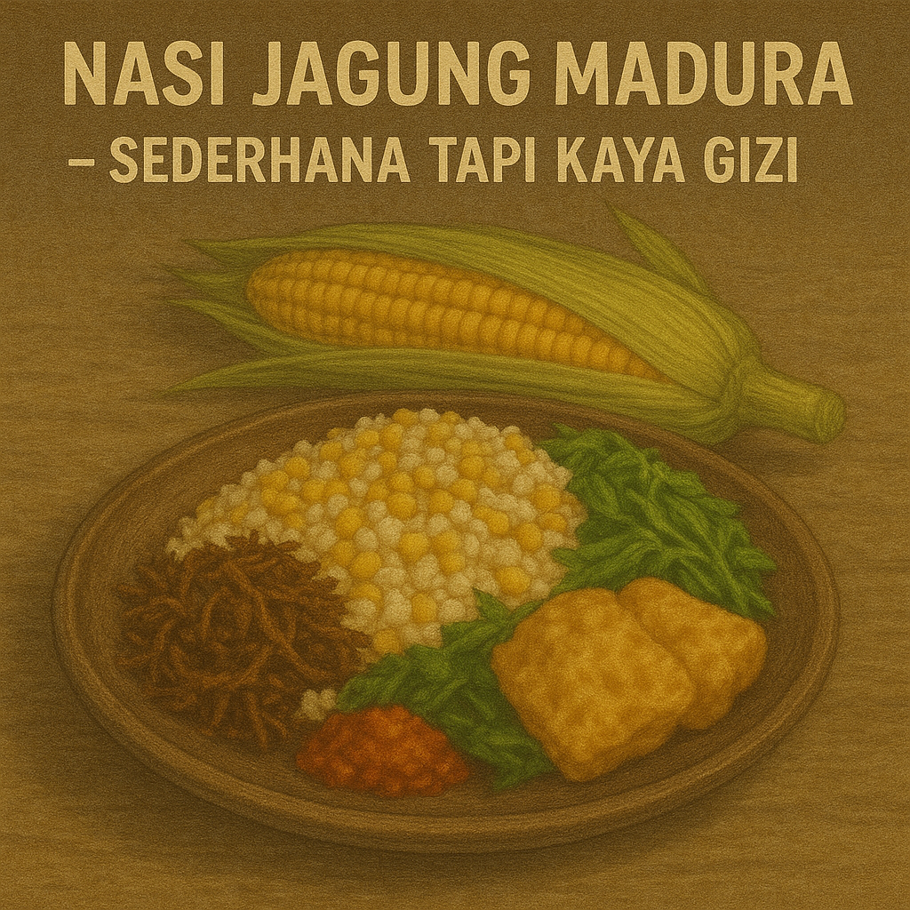 Nasi Jagung Madura – Sederhana tapi Kaya Gizi