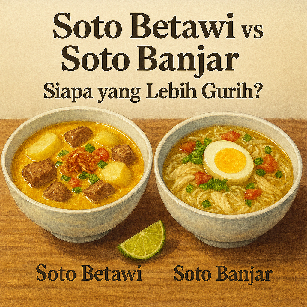 Soto Betawi vs Soto Banjar, Siapa yang Lebih Gurih?