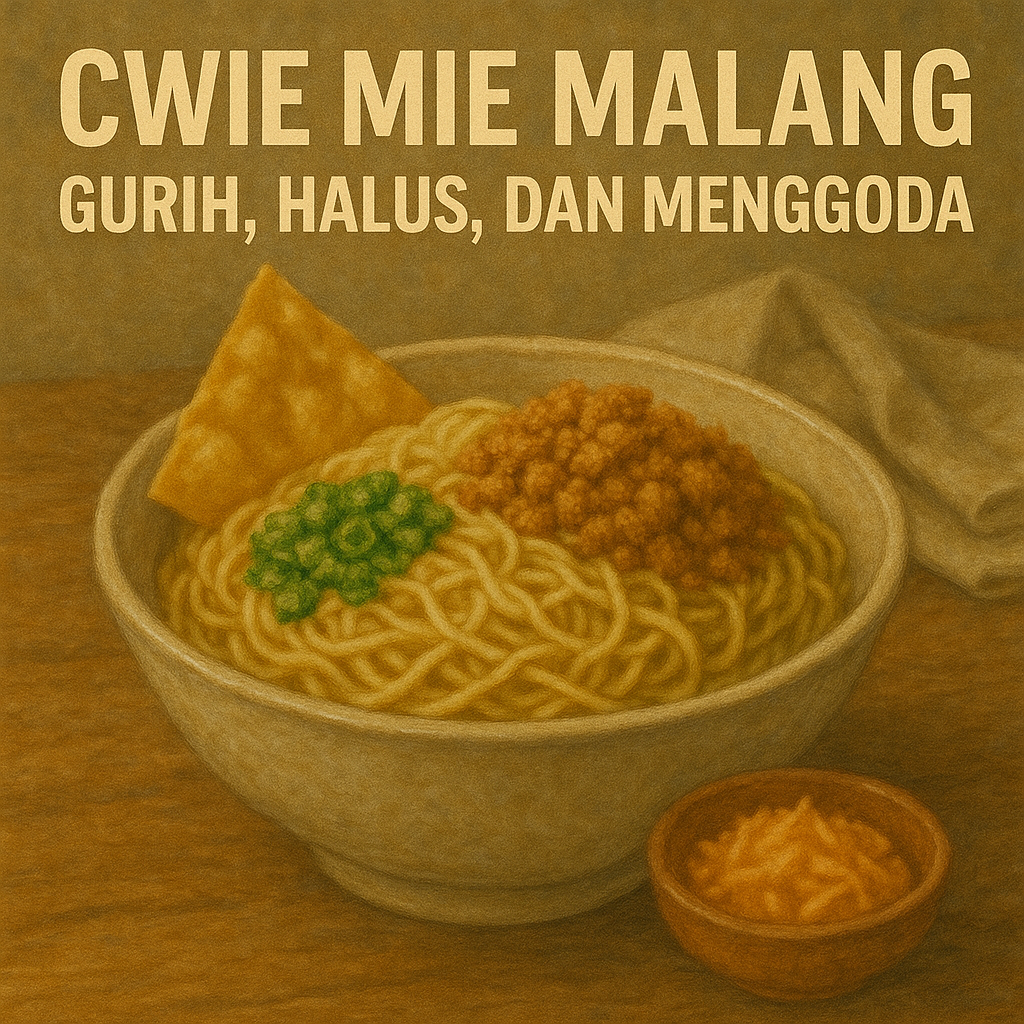 Cwie Mie Malang – Gurih, Halus, dan Menggoda