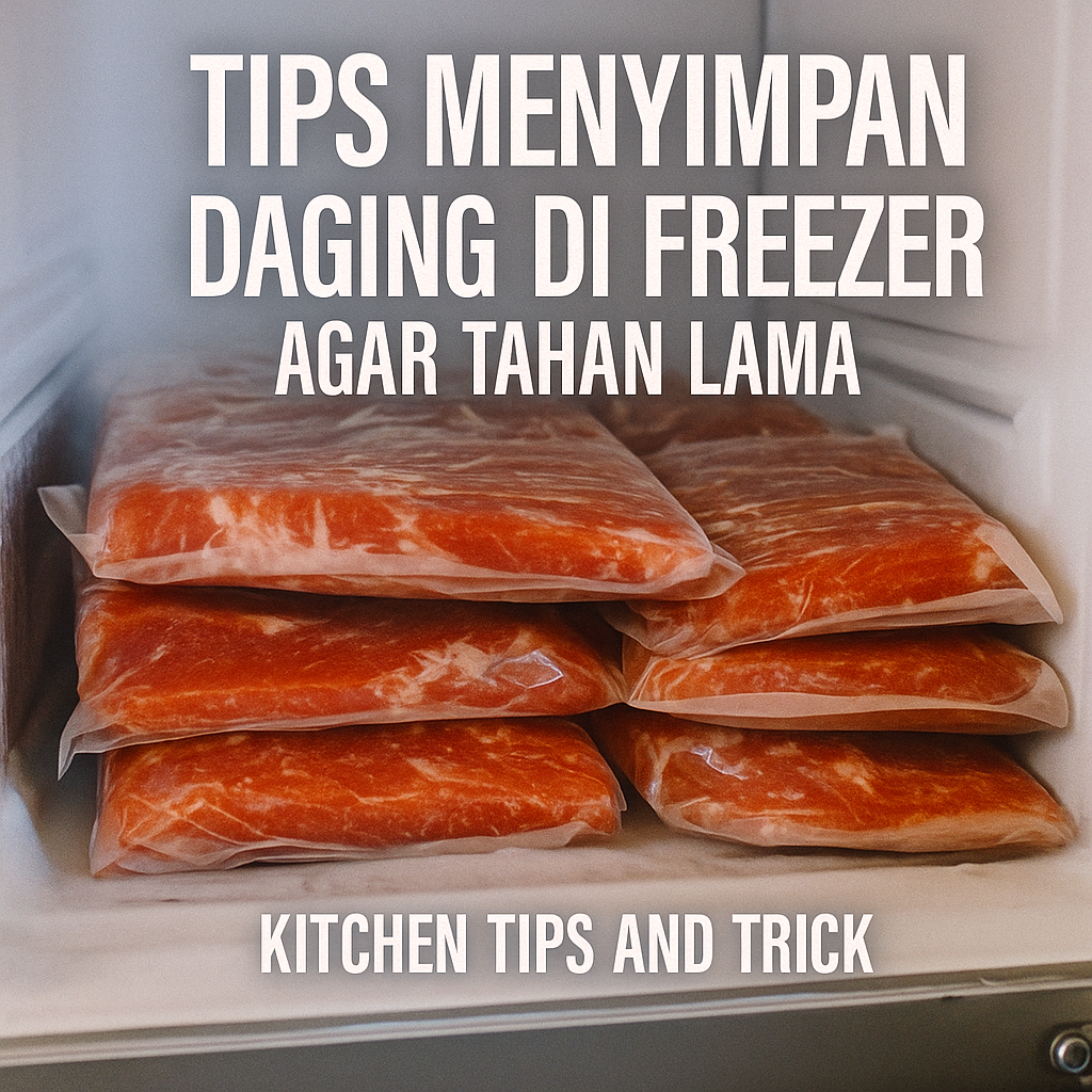 Tips Menyimpan Daging di Freezer agar Tahan Lama