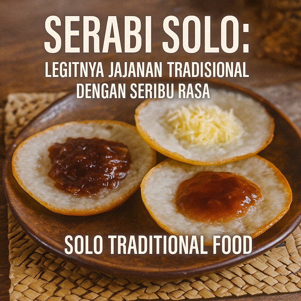 Serabi Solo: Legitnya Jajanan Tradisional dengan Seribu Rasa