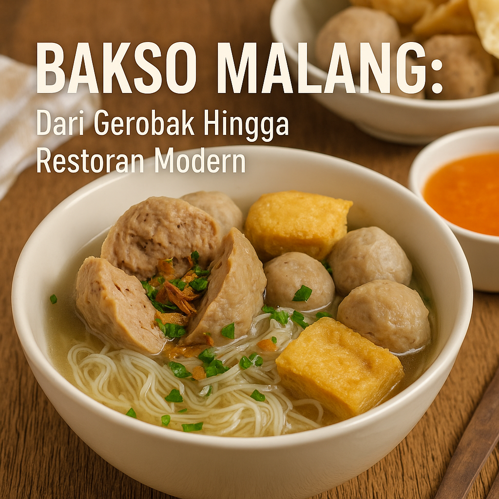 Bakso Malang: Dari Gerobak Hingga Restoran Modern