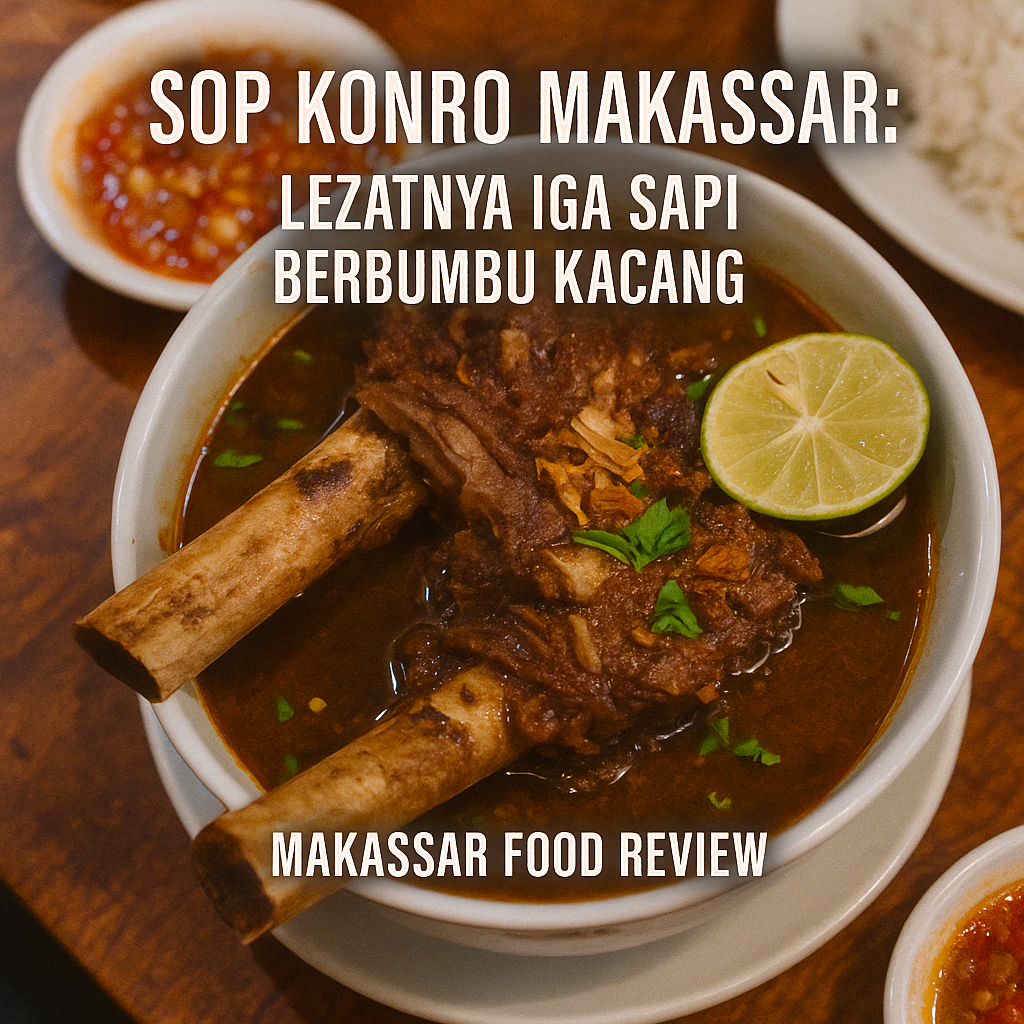 Sop Konro Makassar: Lezatnya Iga Sapi Berbumbu Kacang
