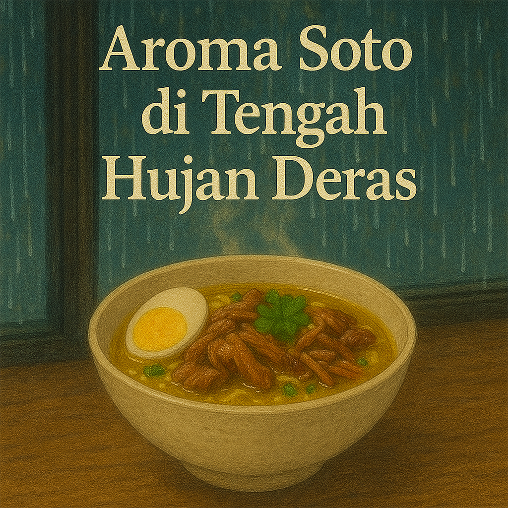 Aroma Soto di Tengah Hujan Deras