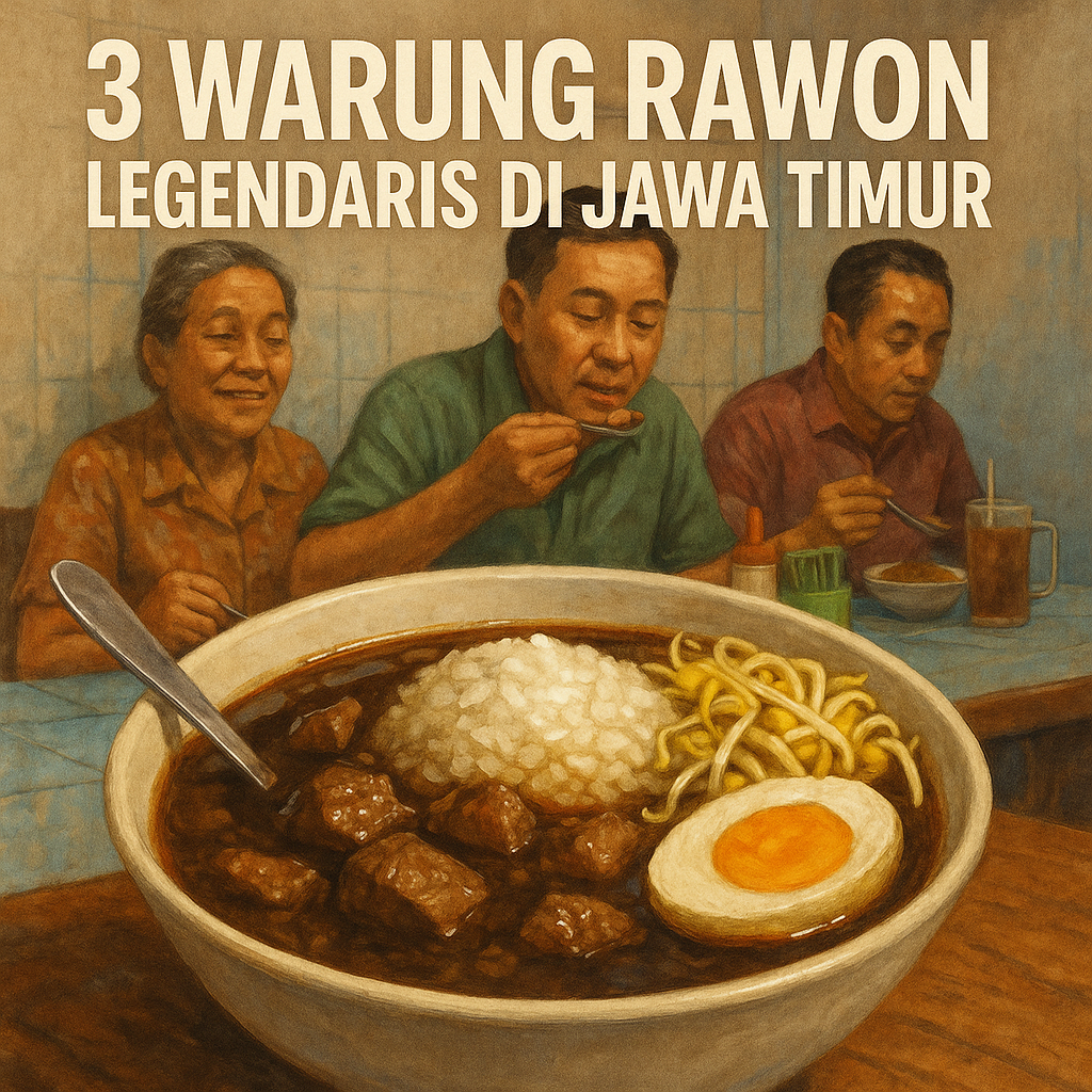 3 Warung Rawon Legendaris di Jawa Timur