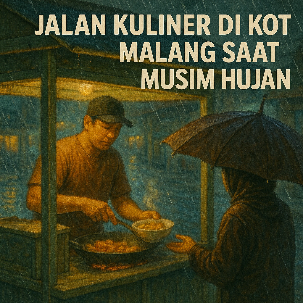 Jalan Kuliner di Kota Malang Saat Musim Hujan
