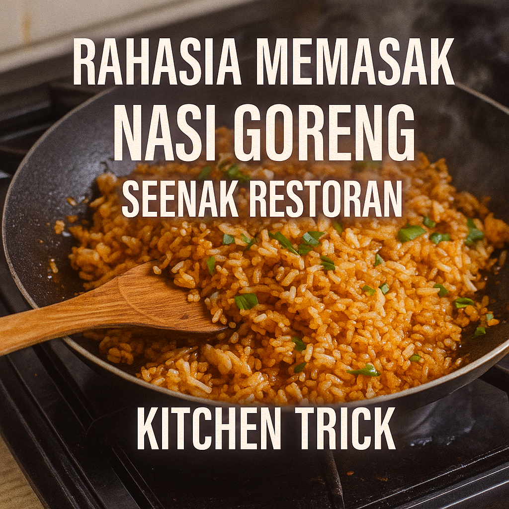 Rahasia Memasak Nasi Goreng Seenak Restoran