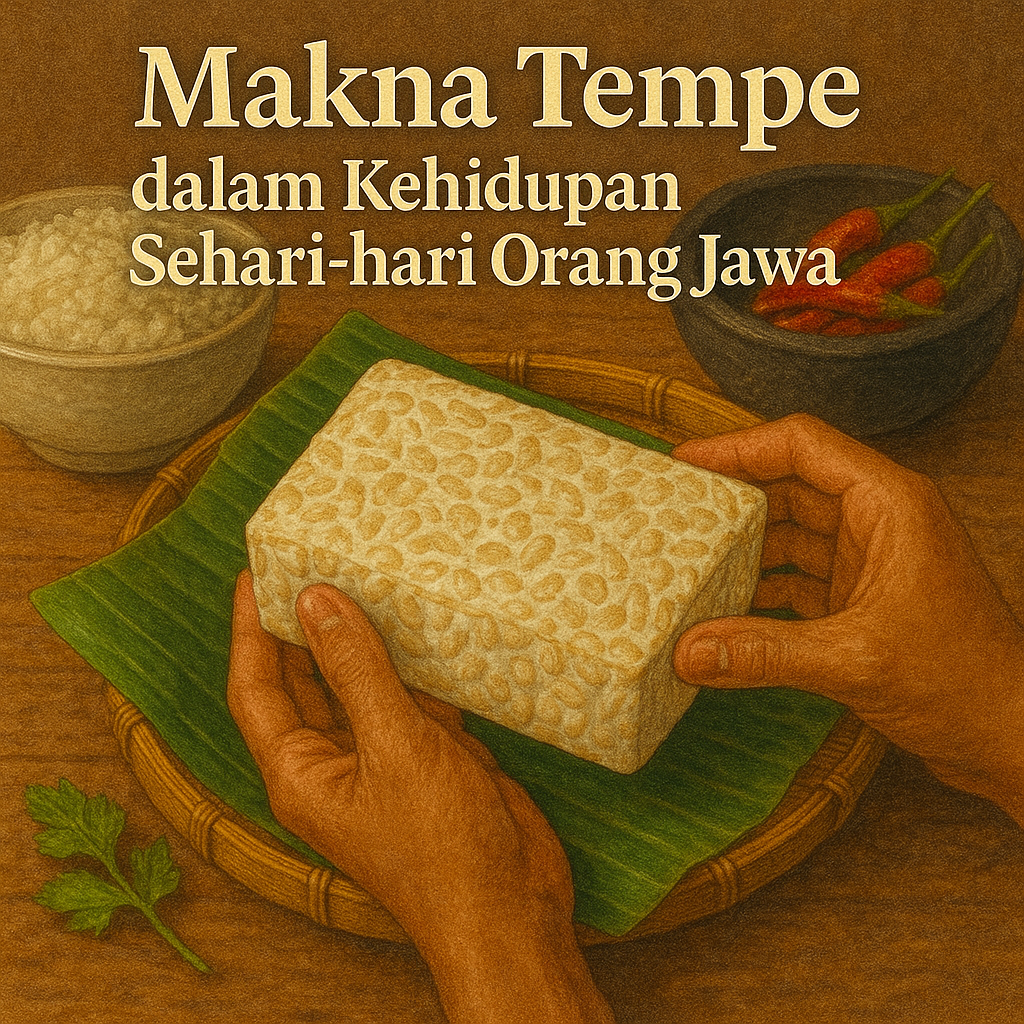 Makna Tempe dalam Kehidupan Sehari-hari Orang Jawa