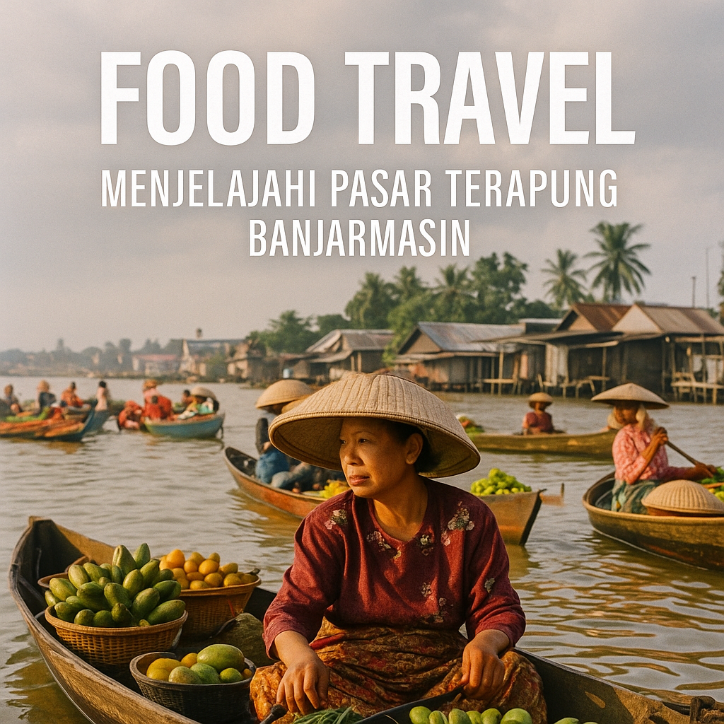 Food Travel: Menjelajahi Pasar Terapung Banjarmasin