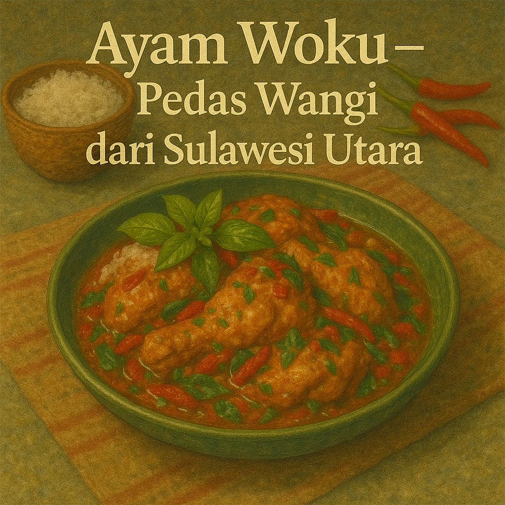Ayam Woku – Pedas Wangi dari Sulawesi Utara