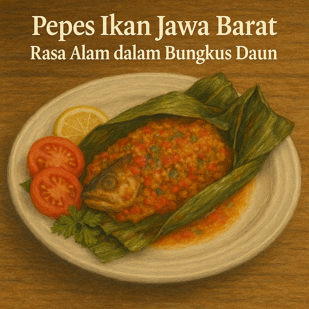 Pepes Ikan Jawa Barat – Rasa Alam dalam Bungkus Daun