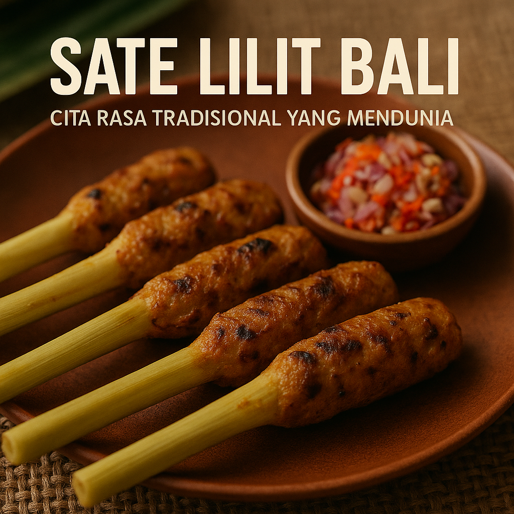 Sate Lilit Bali Cita Rasa Tradisional yang Mendunia