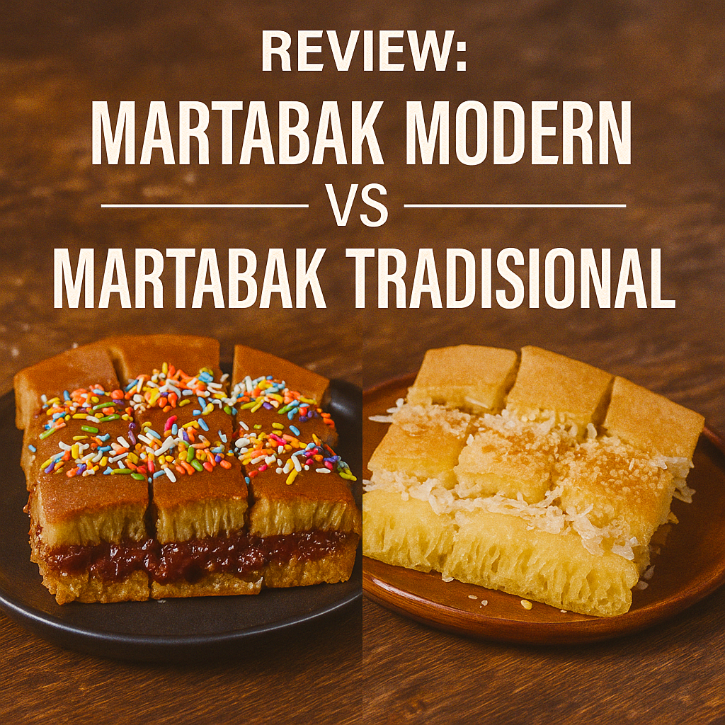 Review: Martabak Modern vs Martabak Tradisional