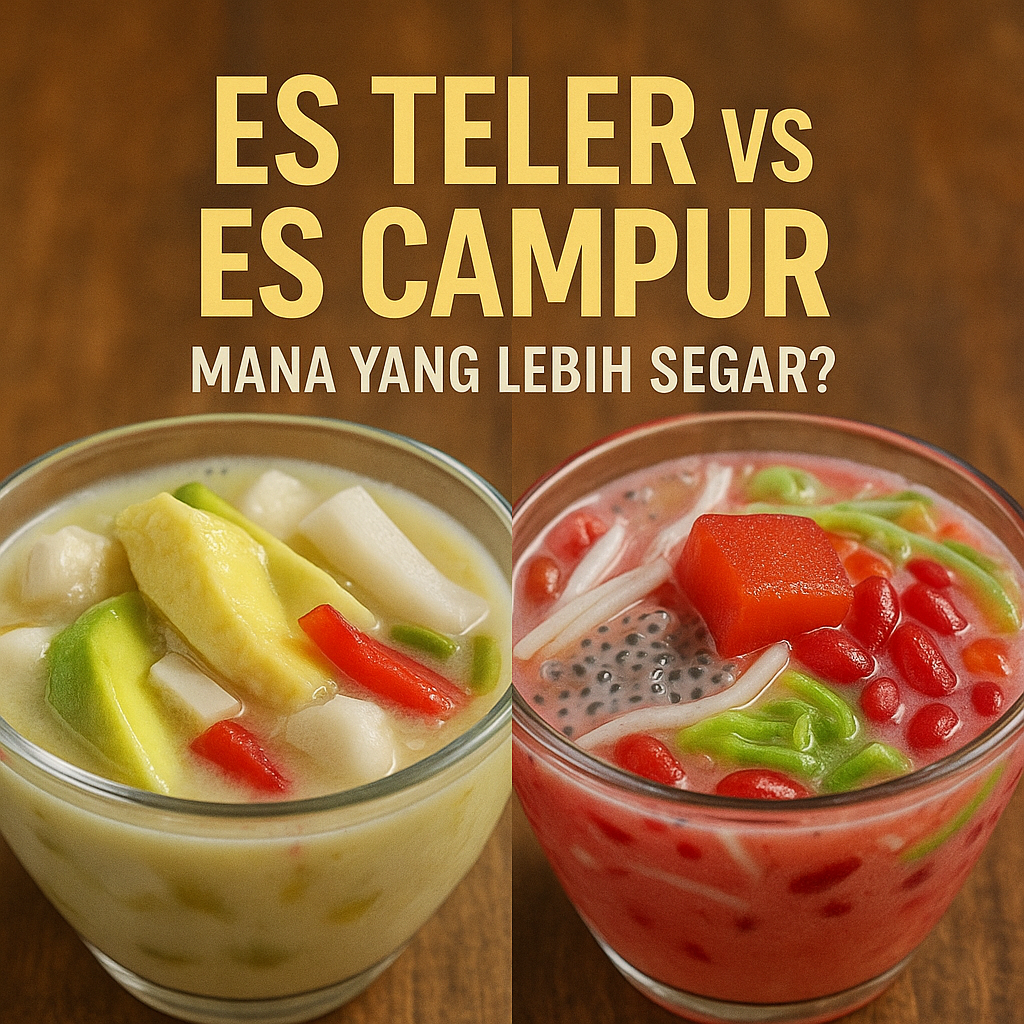 Review: Es Teler vs Es Campur, Mana yang Lebih Segar