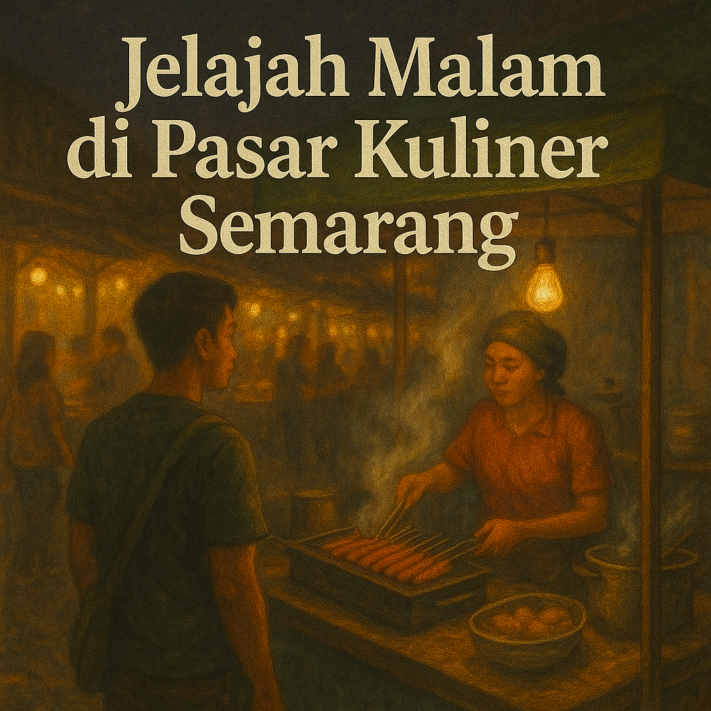 Jelajah Malam di Pasar Kuliner Semarang