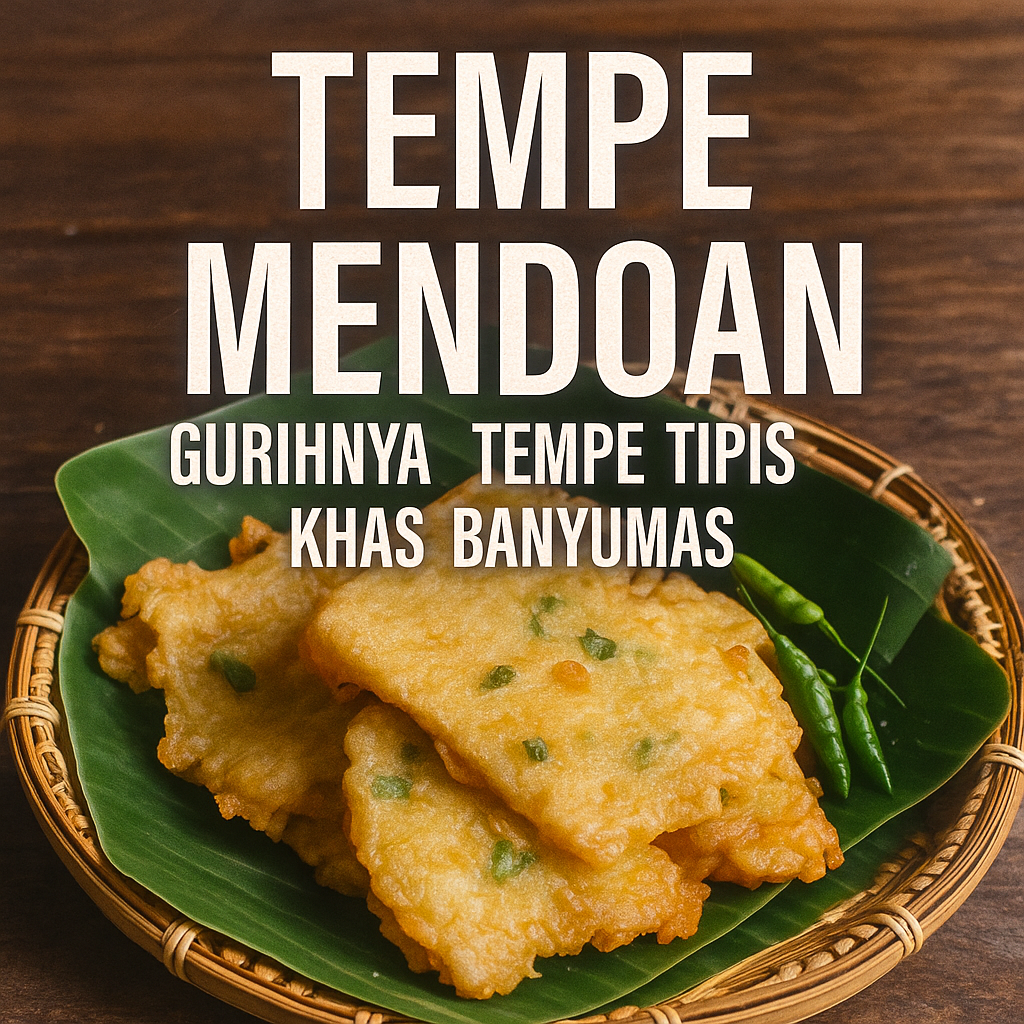 Tempe Mendoan: Gurihnya Tempe Tipis Khas Banyumas