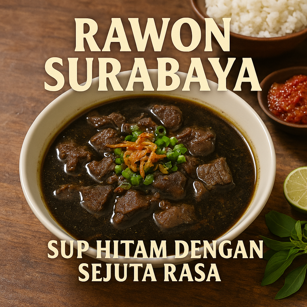 Rawon Surabaya: Sup Hitam dengan Sejuta Rasa